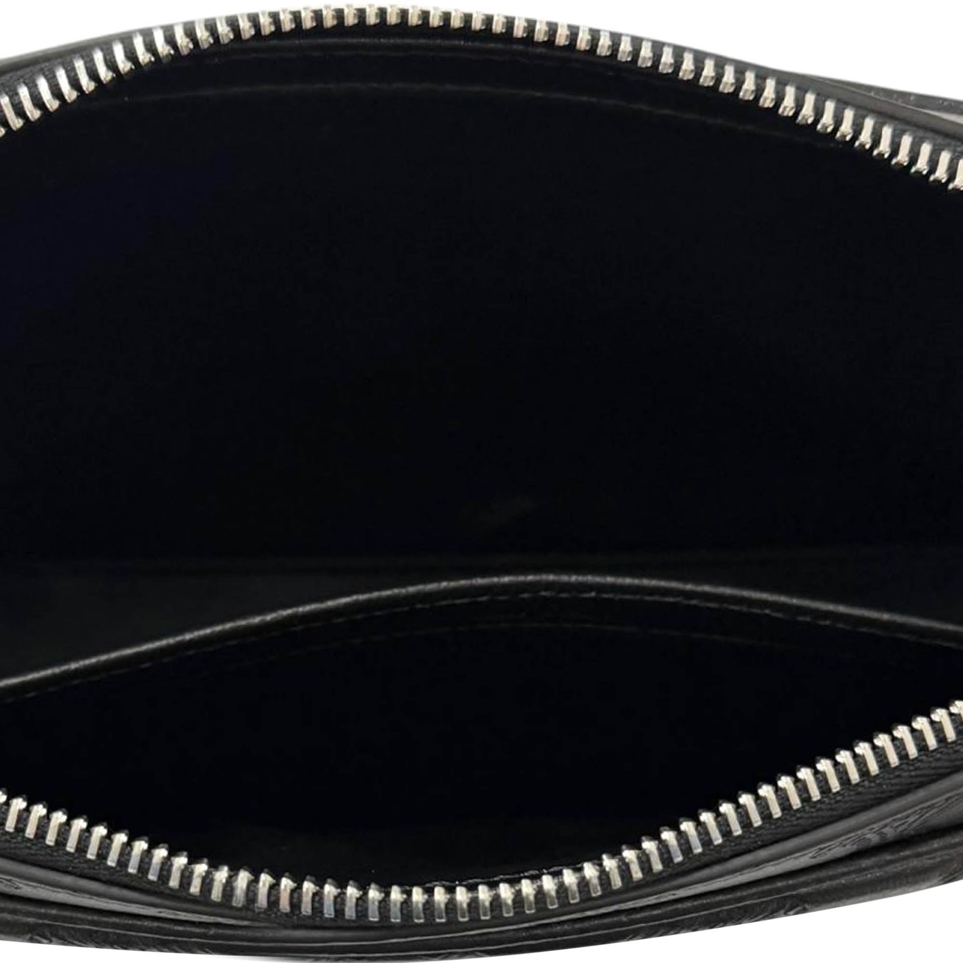 Celine Medium Triomphe Embossed Calfskin Messenger Bag