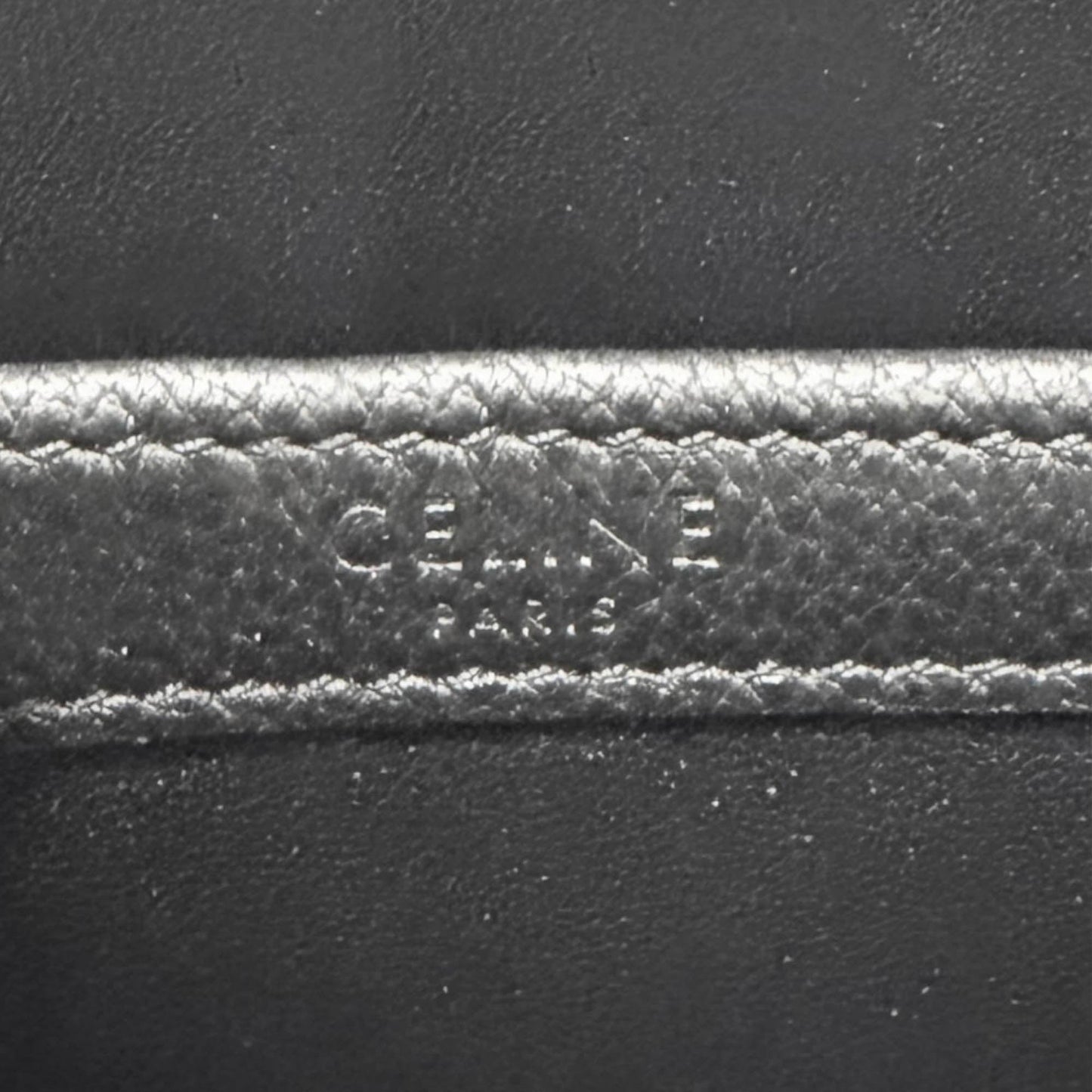 Celine Medium Triomphe Embossed Calfskin Messenger Bag