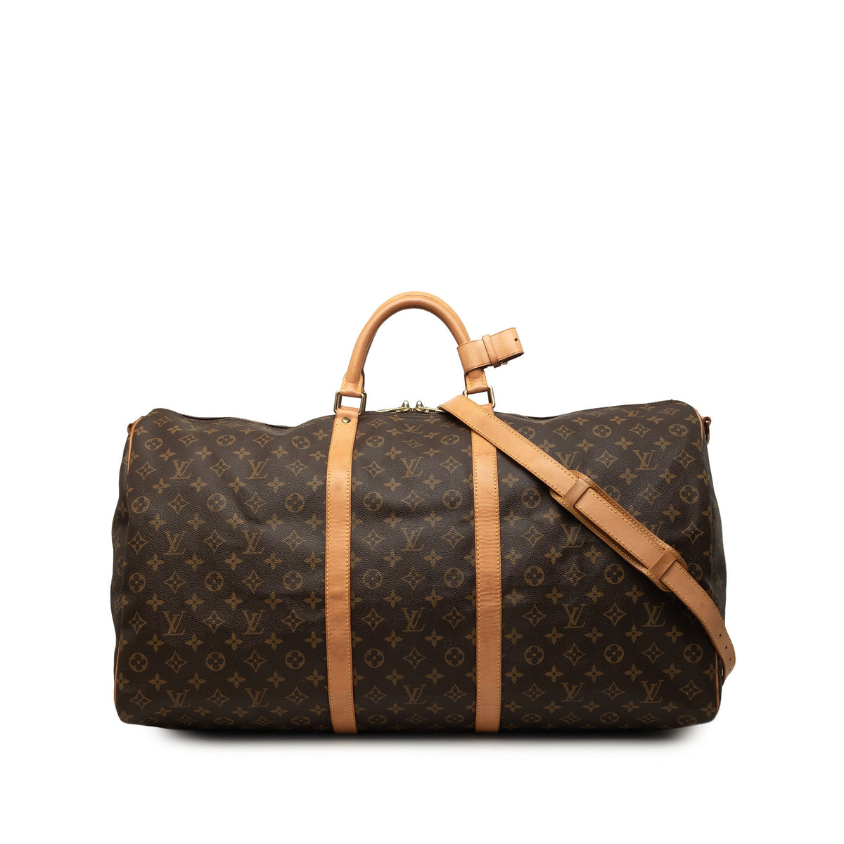 Louis Vuitton Monogram Keepall Bandouliere 60 — Brown