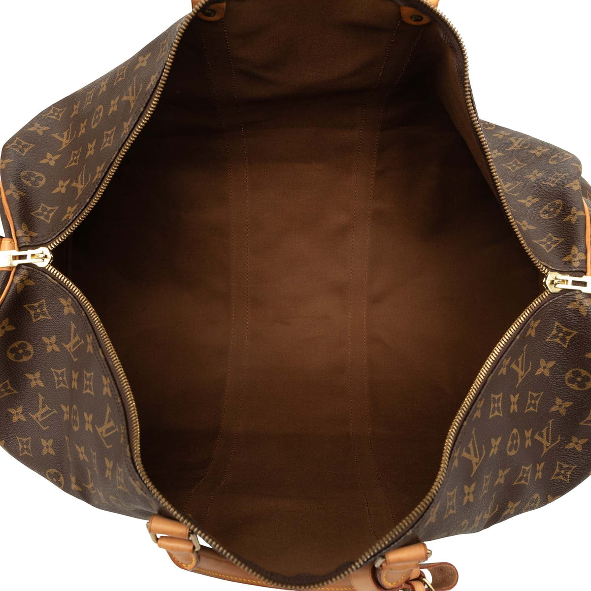 Louis Vuitton Monogram Keepall Bandouliere 60 — Brown