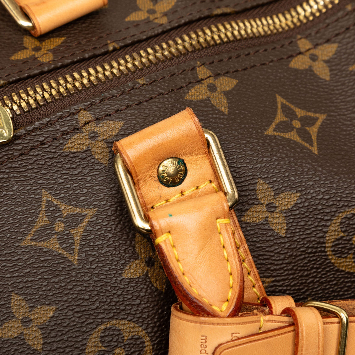 Louis Vuitton Monogram Keepall Bandouliere 60 — Brown