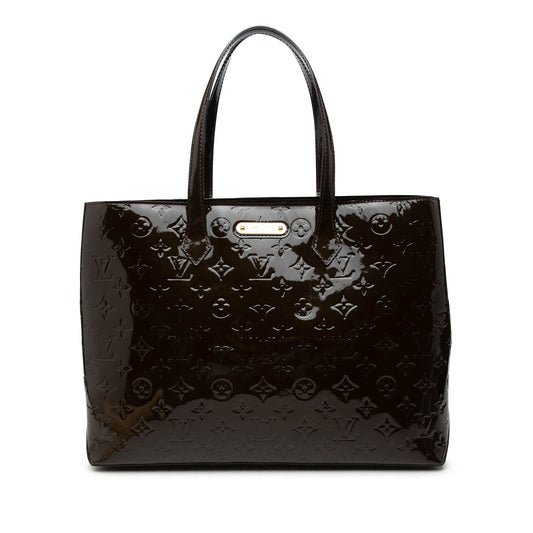 Louis Vuitton Monogram Vernis Wilshire MM — Purple