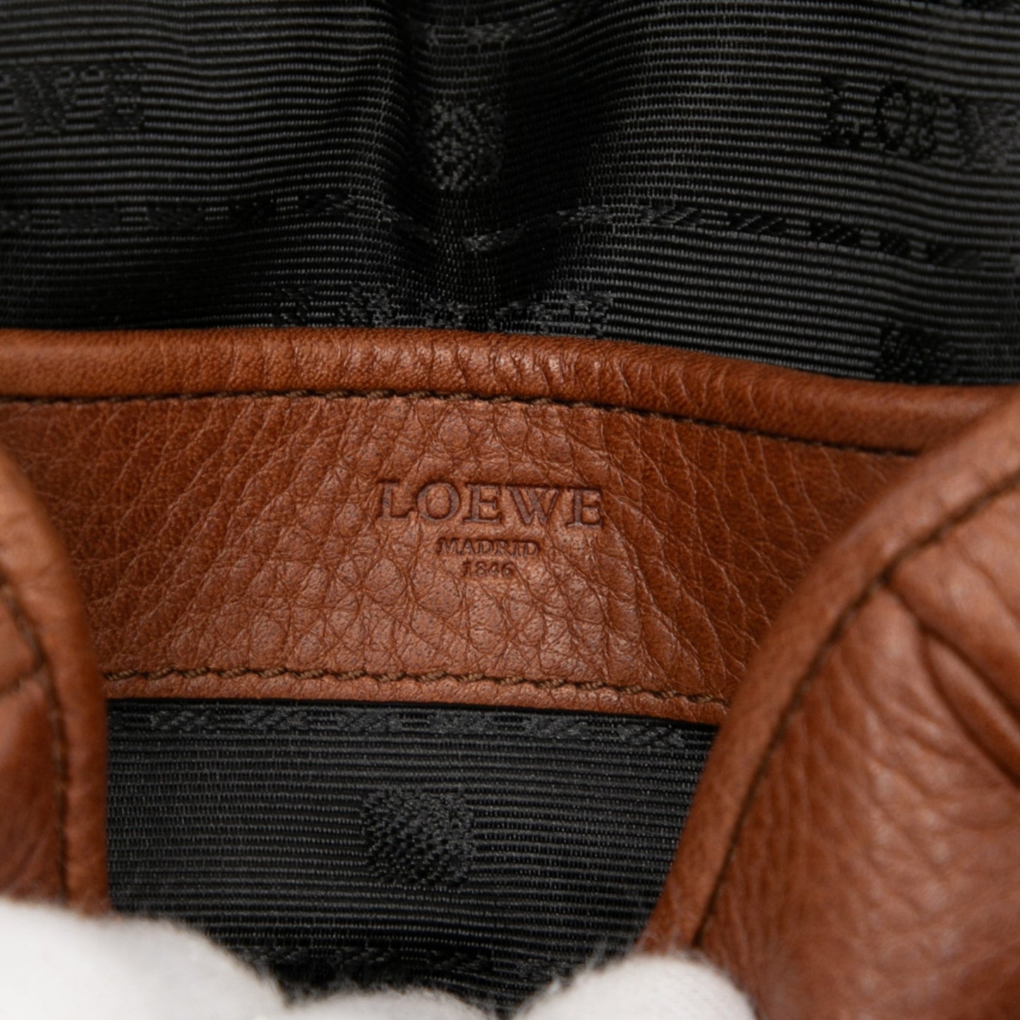 LOEWE Mini Leather Heritage Crossbody