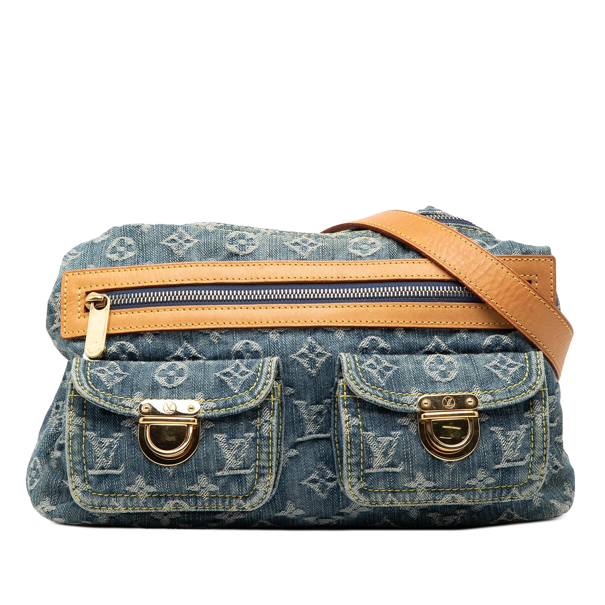 Louis Vuitton Monogram Denim Baggy PM