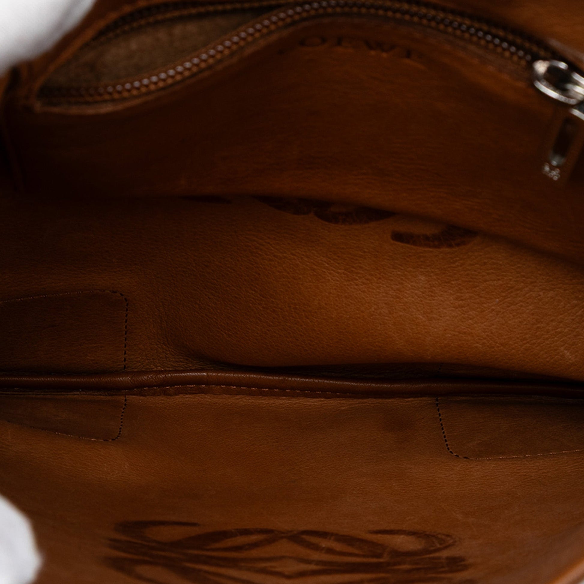 LOEWE Suede Anagram Crossbody