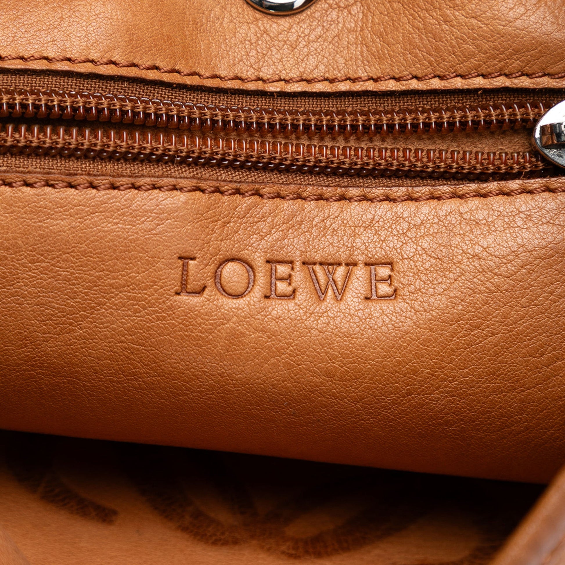 LOEWE Suede Anagram Crossbody