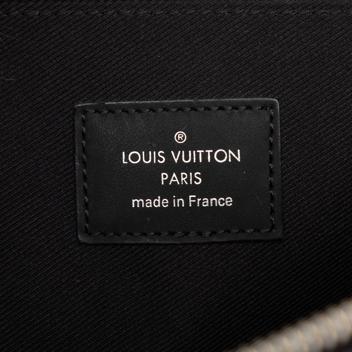 Louis Vuitton Christopher Nemeth Damier Graphite Rope Pochette Voyage GM