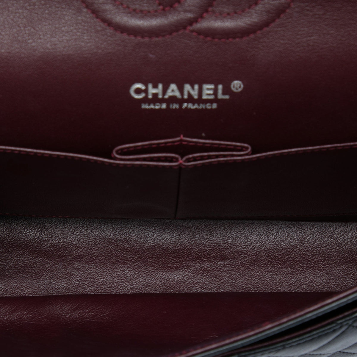 Chanel Medium Classic Lambskin Double Flap — Black