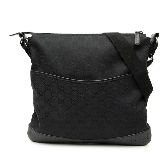 Gucci GG Canvas Perforated Crossbody