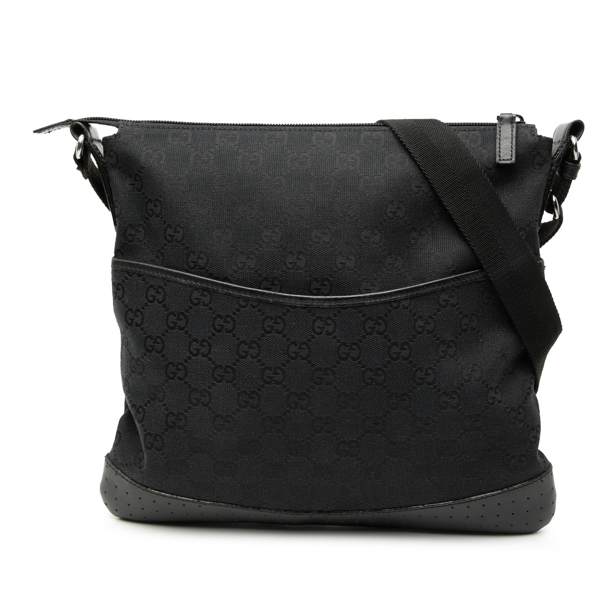 Gucci GG Canvas Perforated Crossbody
