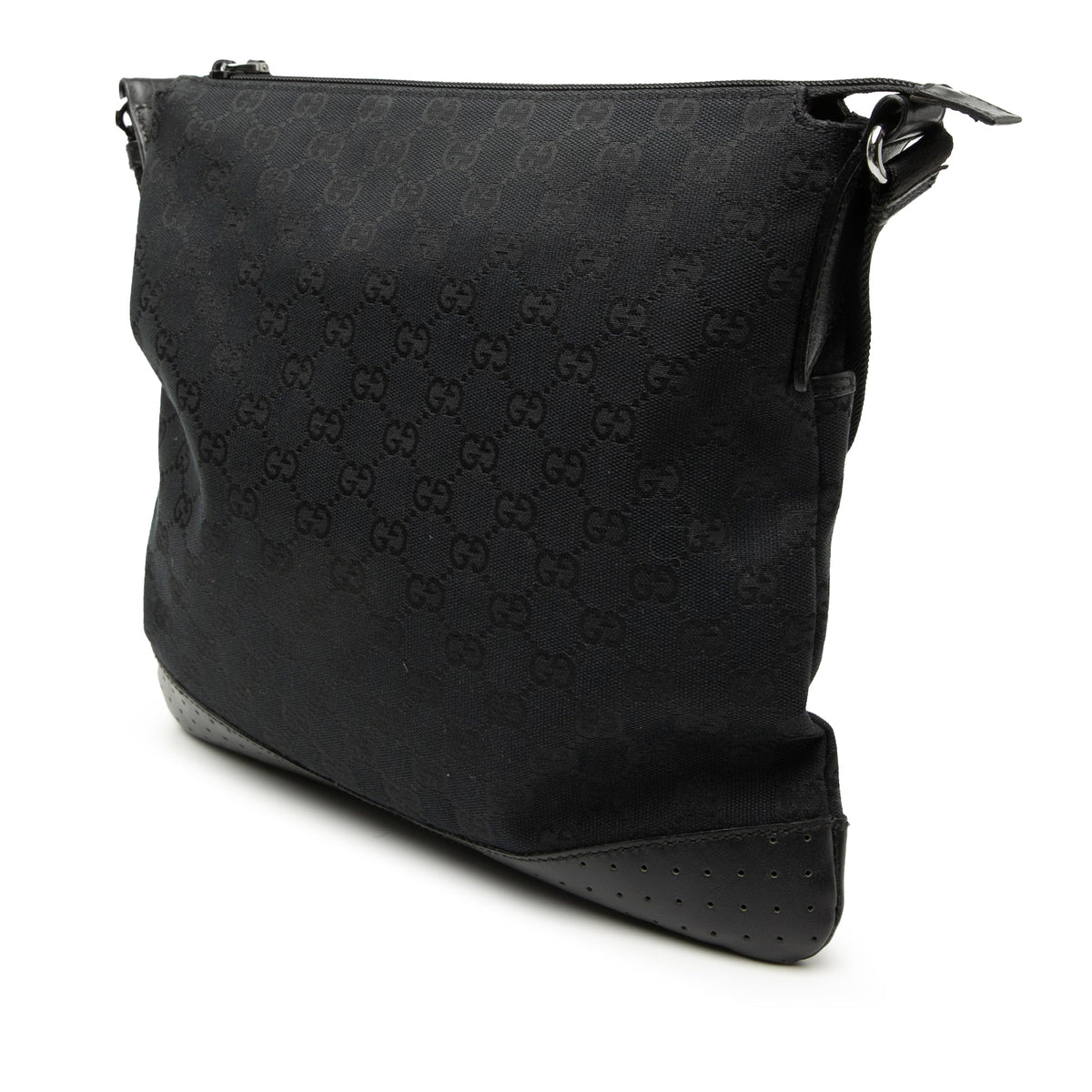 Gucci GG Canvas Perforated Crossbody