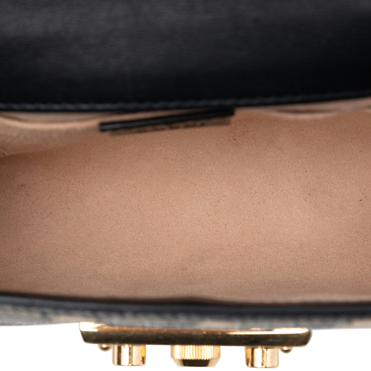 Gucci Small GG Supreme Bee Padlock Crossbody