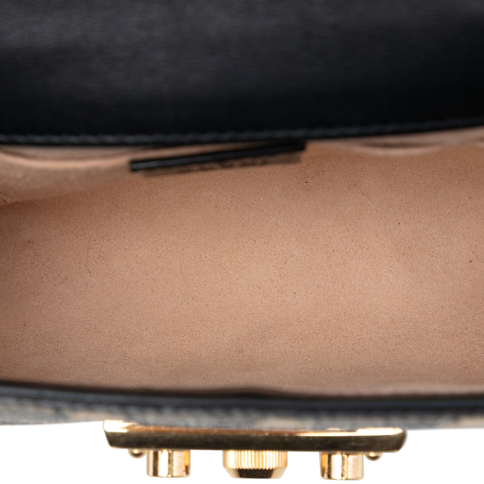 Gucci Small GG Supreme Bee Padlock Crossbody