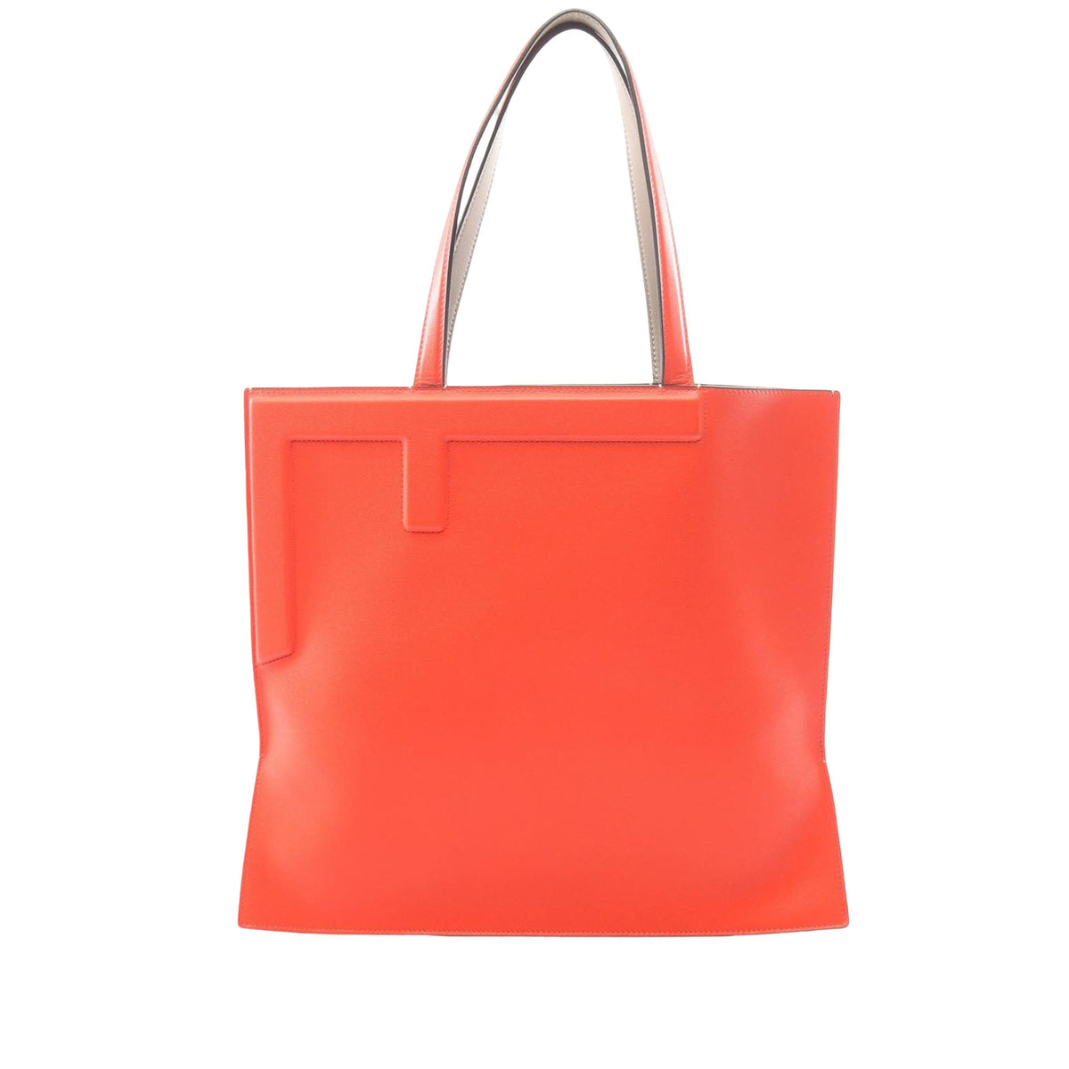 Fendi Medium Bicolor Smooth Calfskin Flip Tote