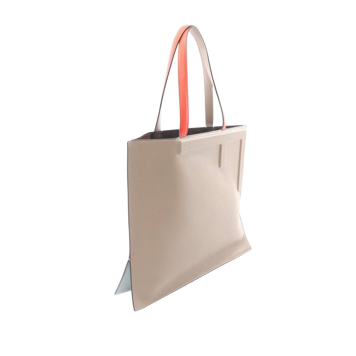 Fendi Medium Bicolor Smooth Calfskin Flip Tote