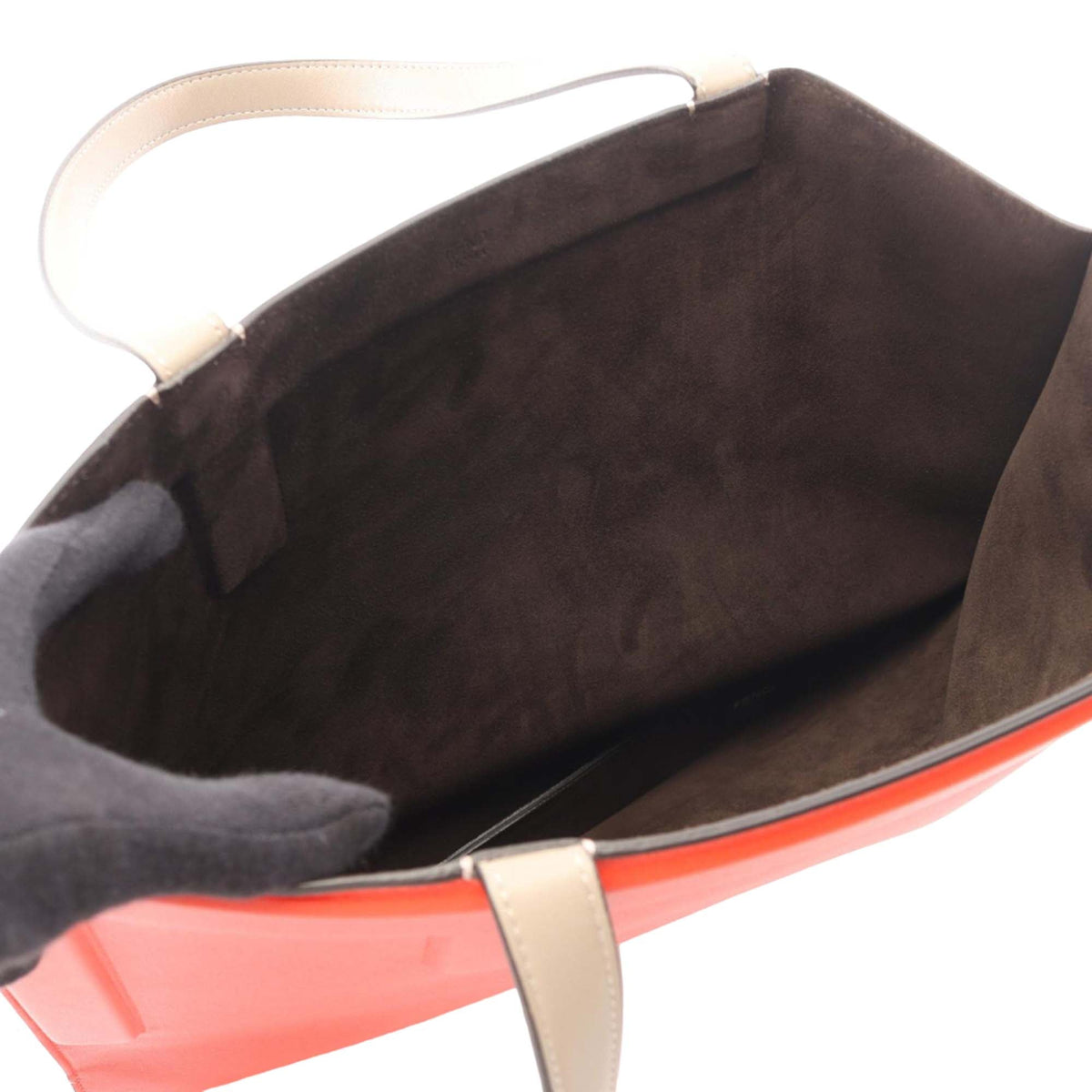 Fendi Medium Bicolor Smooth Calfskin Flip Tote
