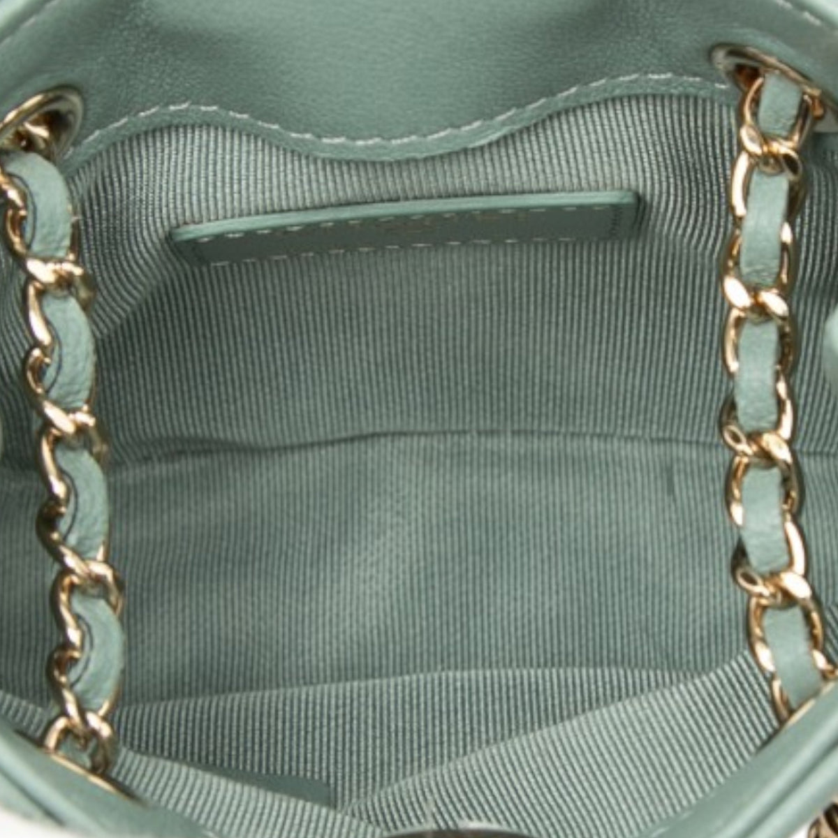 Chanel Mini CC Quilted Lambskin Chain Crossbody