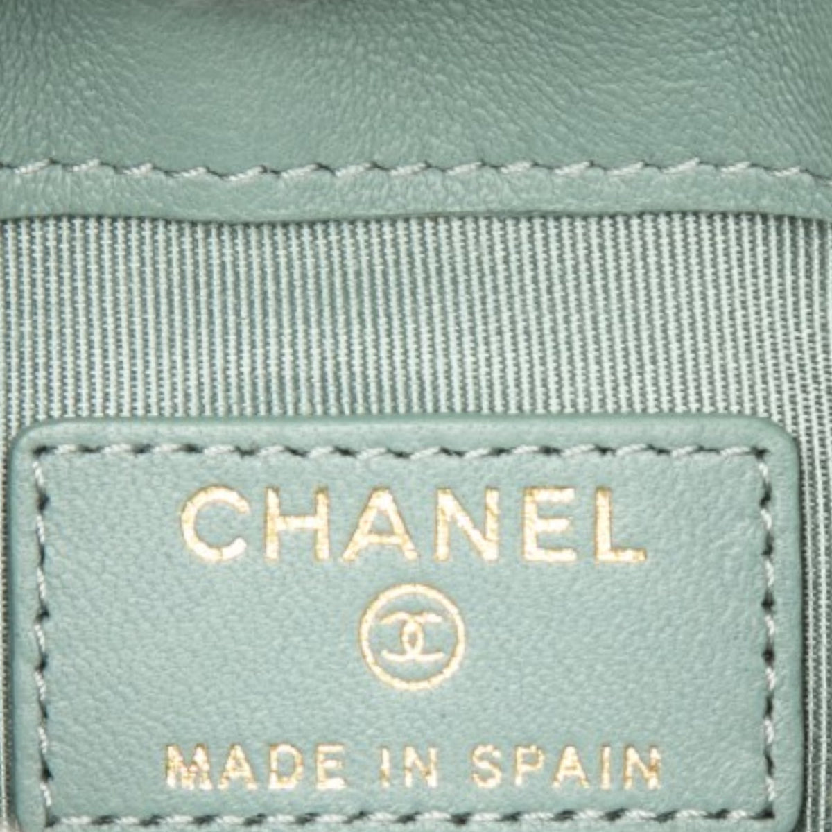 Chanel Mini CC Quilted Lambskin Chain Crossbody