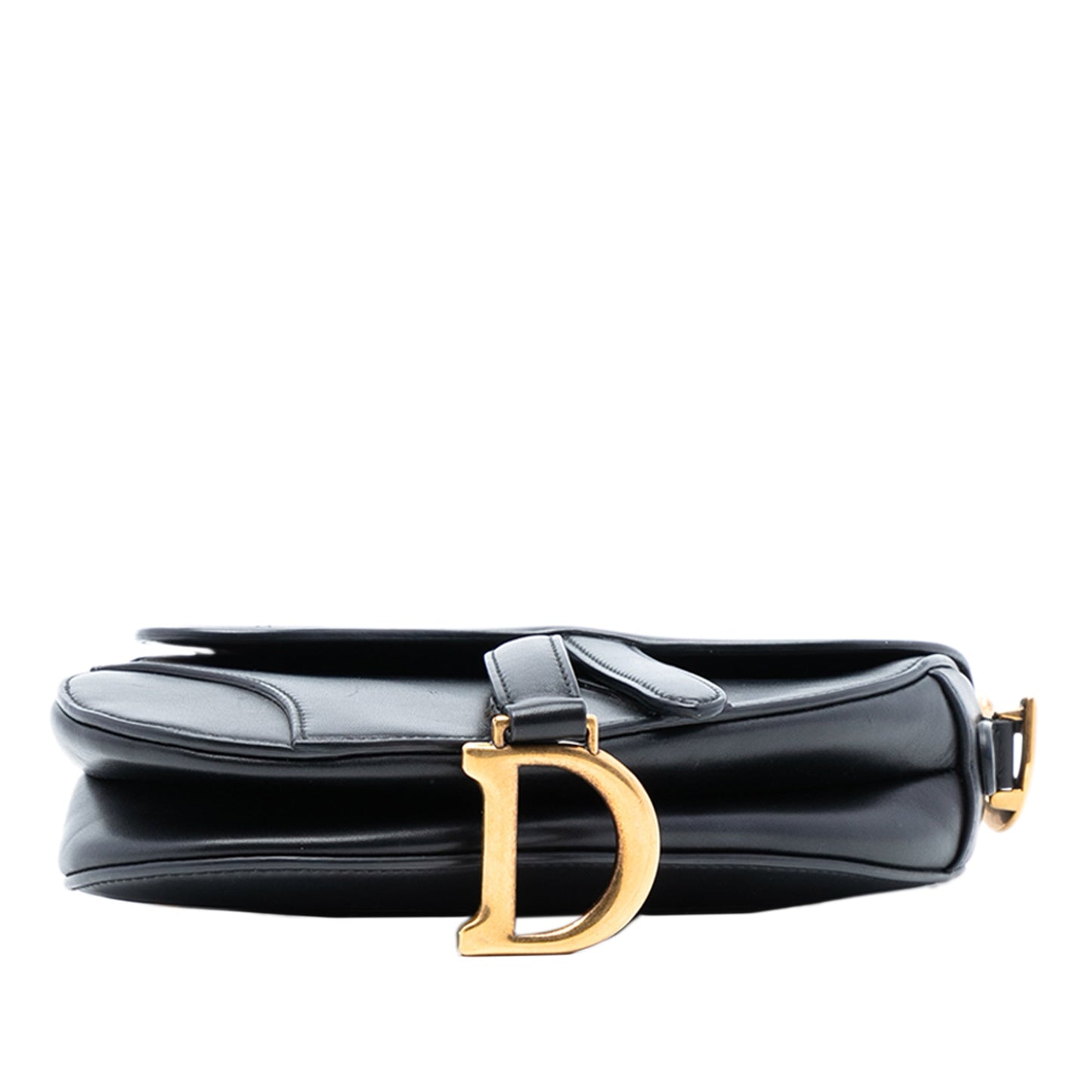 Dior Mini Leather Saddle Bag