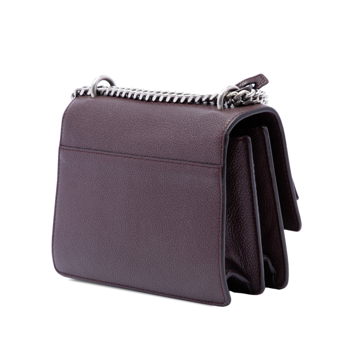 Saint Laurent Small Grained Calfskin Monogram Sunset Crossbody