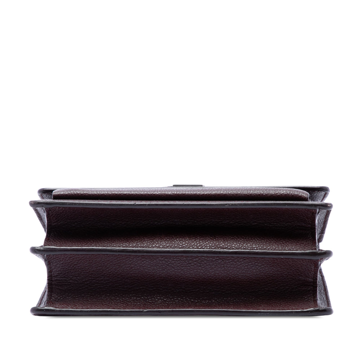 Saint Laurent Small Grained Calfskin Monogram Sunset Crossbody