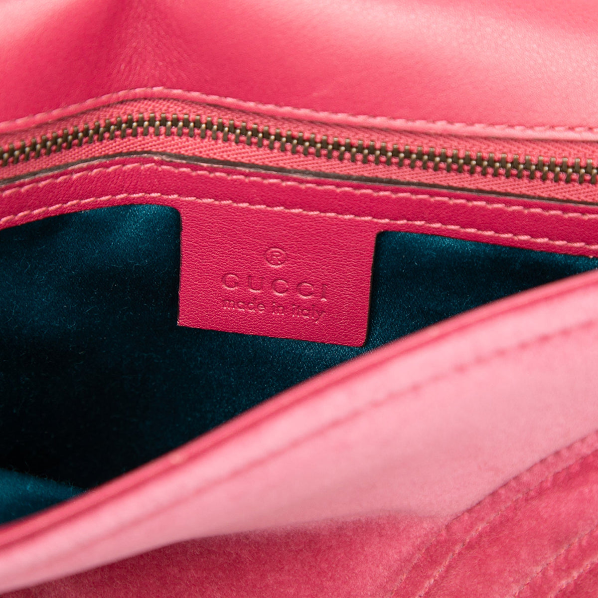 Gucci Medium GG Marmont Matelasse Velvet Shoulder Bag