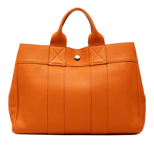 Hermès Togo Fourre Tout PM — Orange