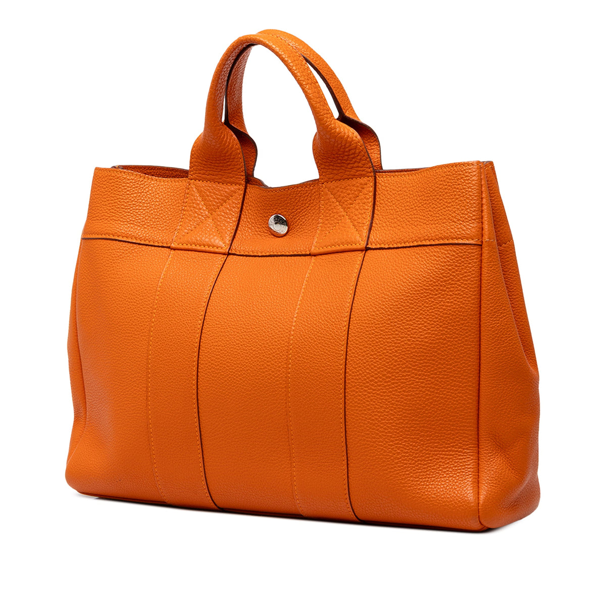 Hermès Togo Fourre Tout PM — Orange