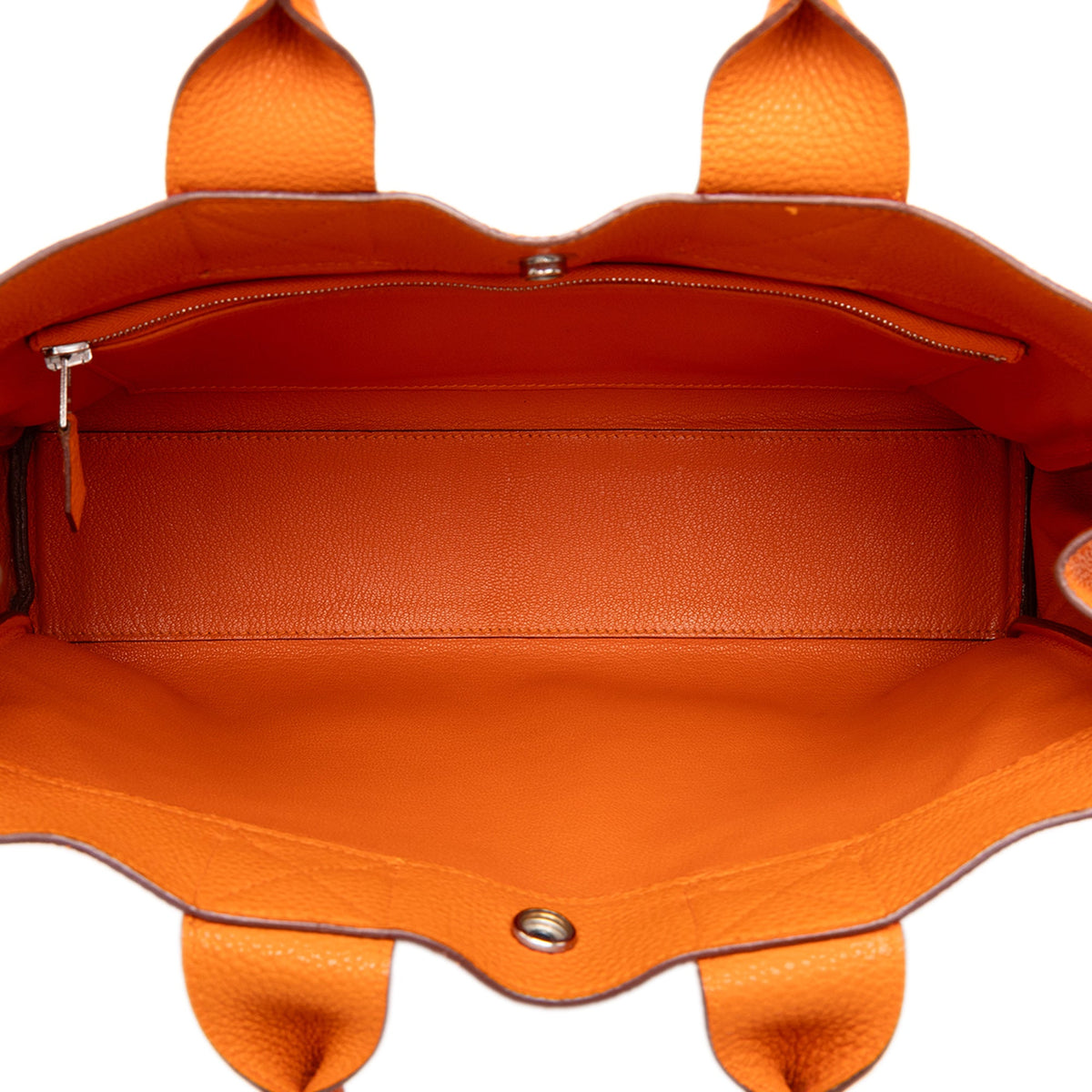 Hermès Togo Fourre Tout PM — Orange