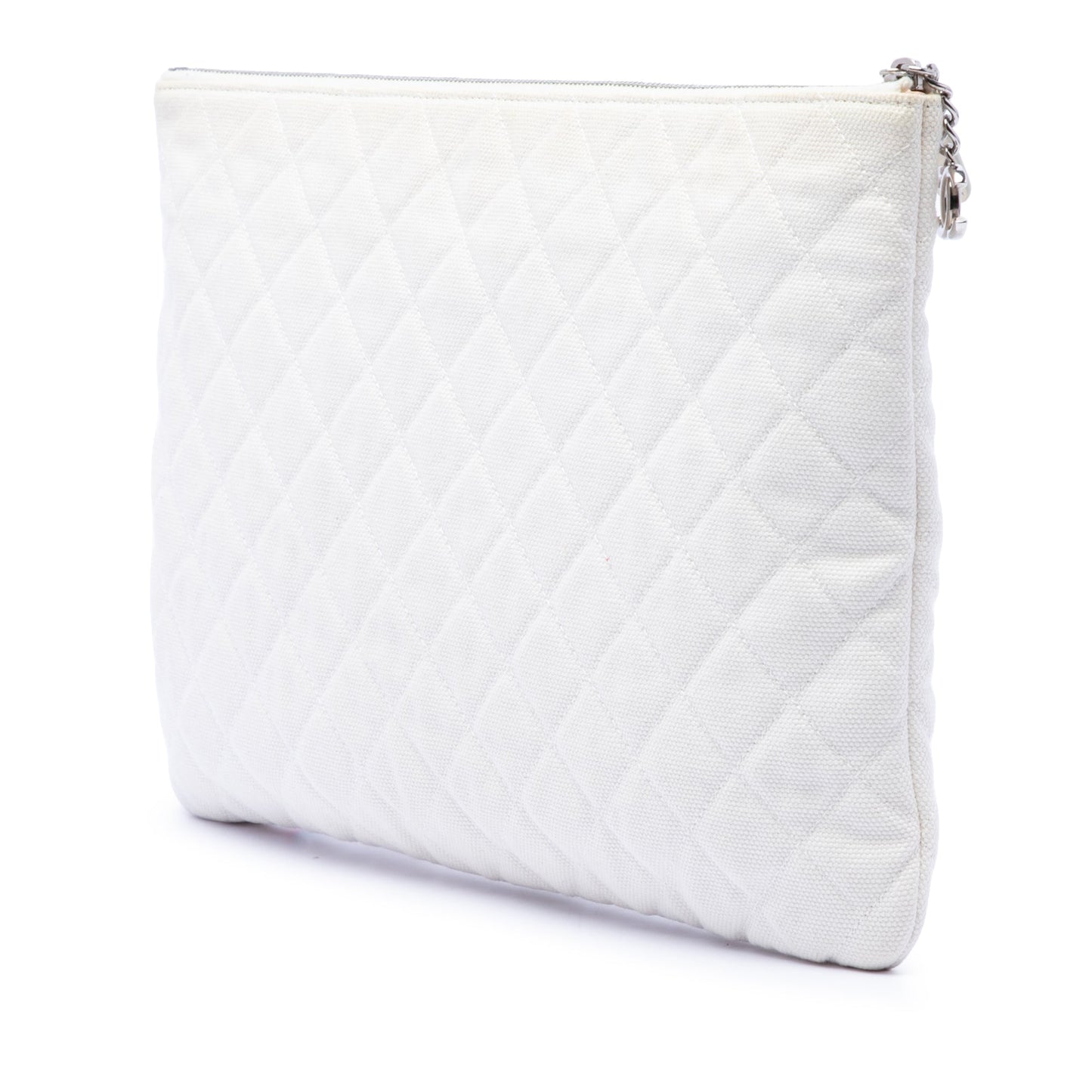 Chanel Large Quilted Printed Canvas Coco Cuba Libre O Case Clutch