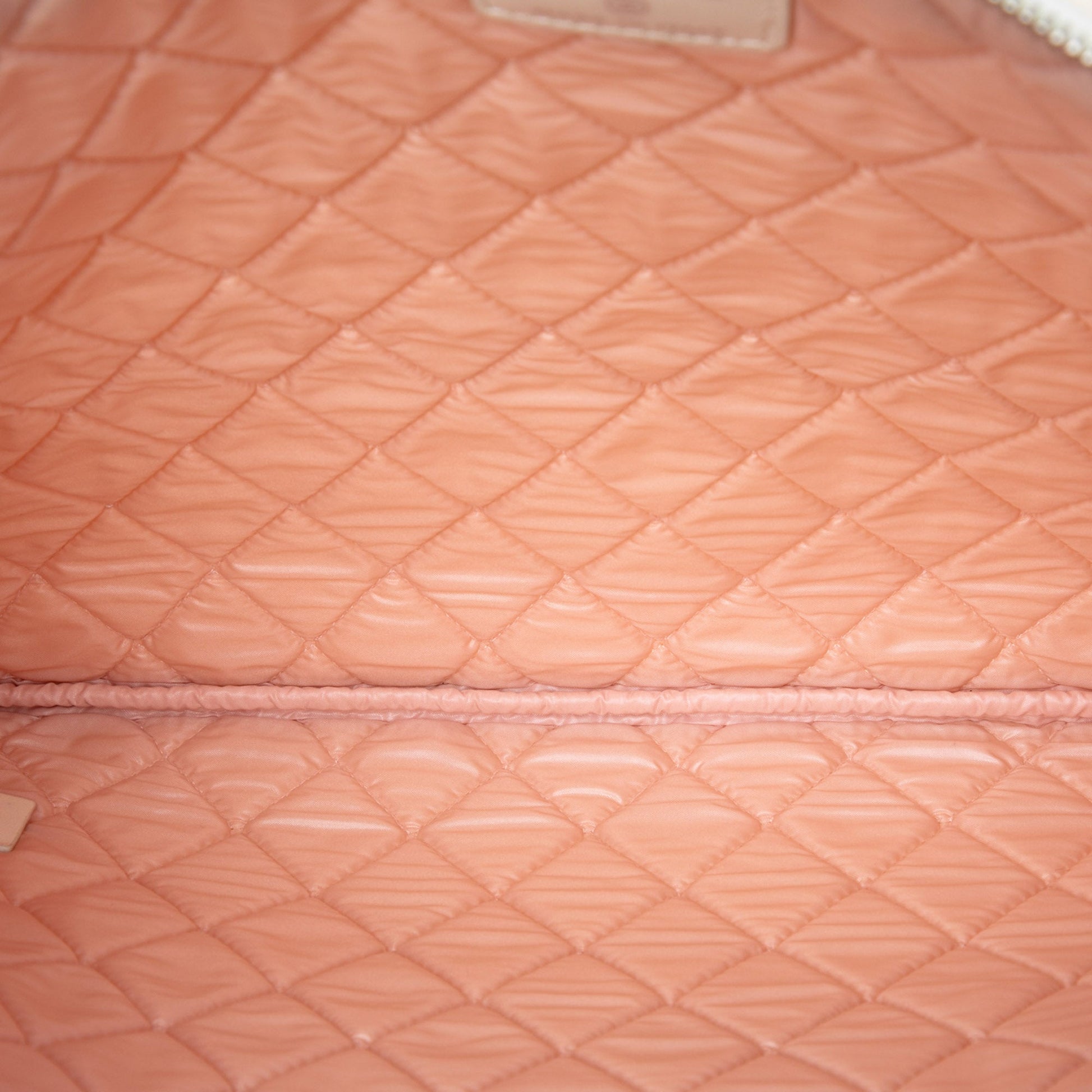 Chanel Large Quilted Printed Canvas Coco Cuba Libre O Case Clutch