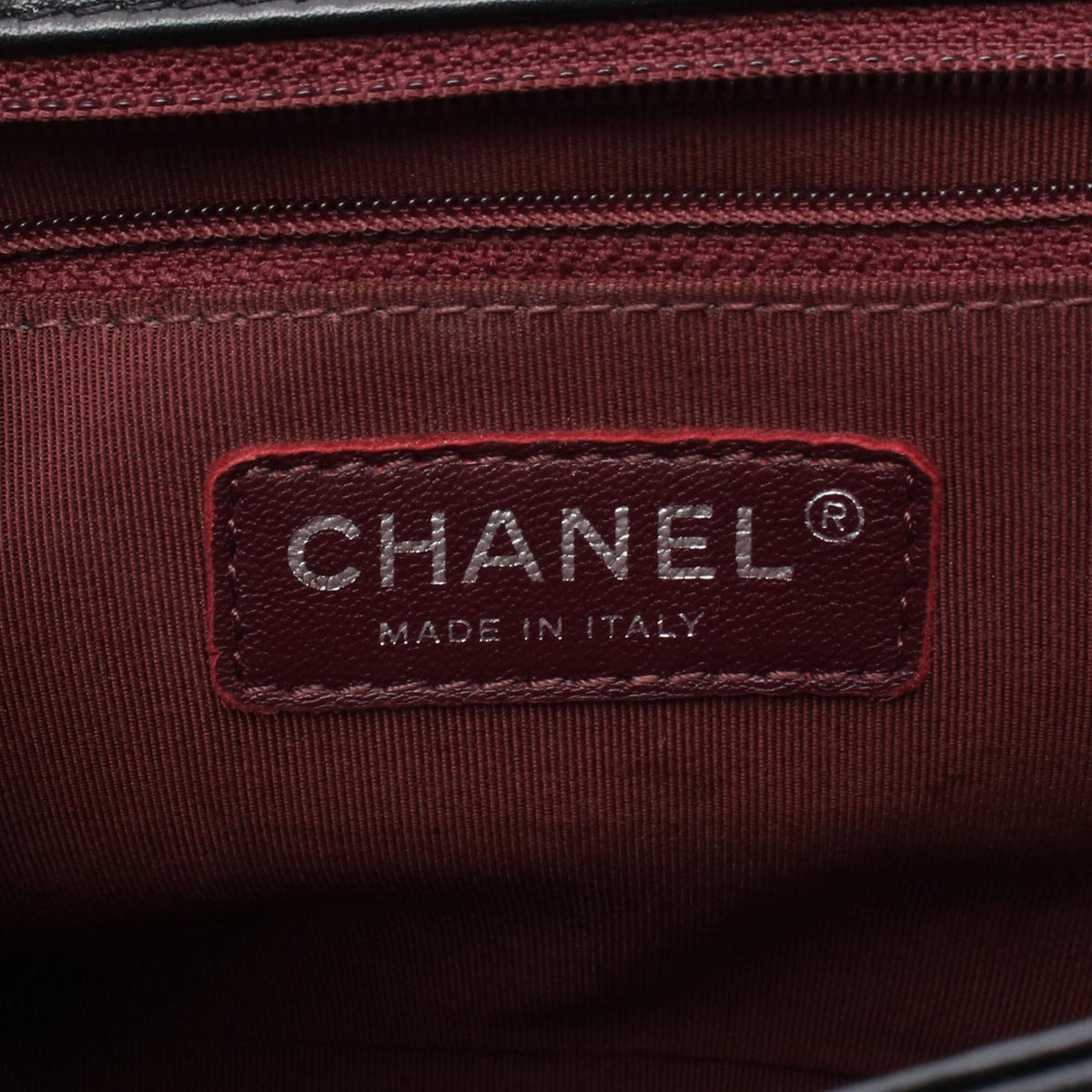 Chanel Large Chevron Lambskin Boy Flap