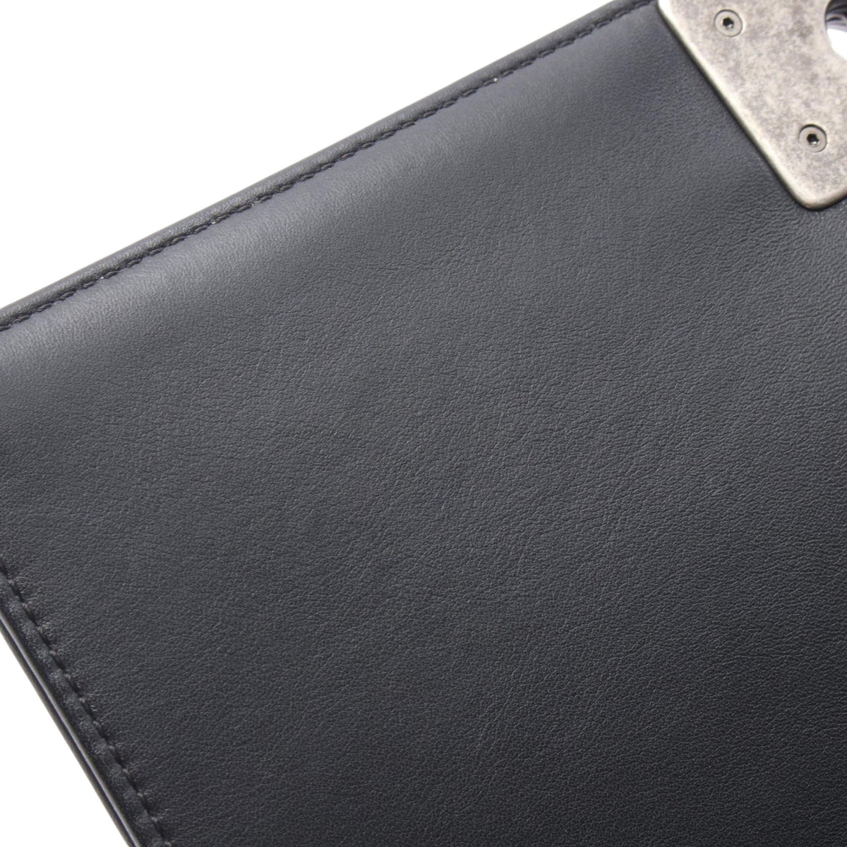 Chanel Large Chevron Lambskin Boy Flap