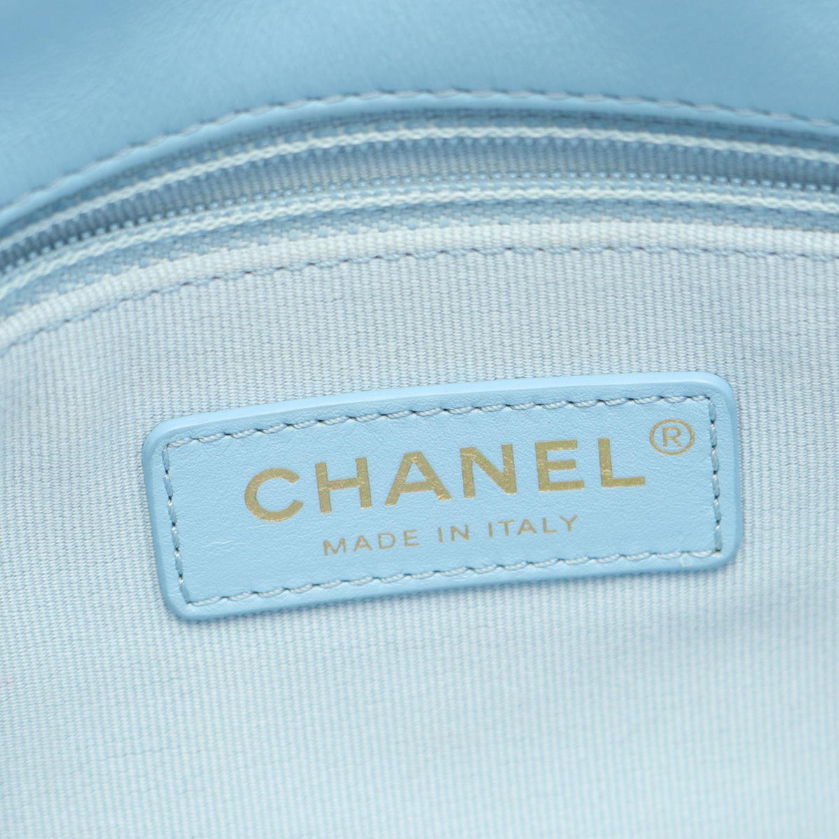 Chanel Mini Quilted Lambskin Lacquered Chain Flap