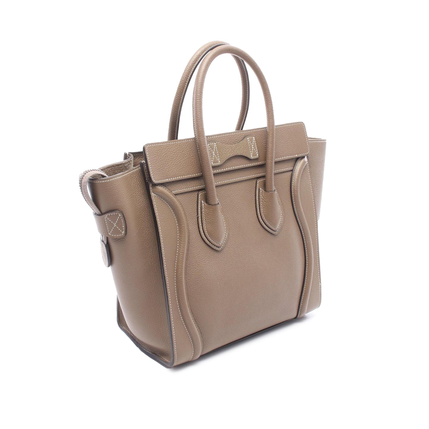 Celine Micro Leather Luggage Tote