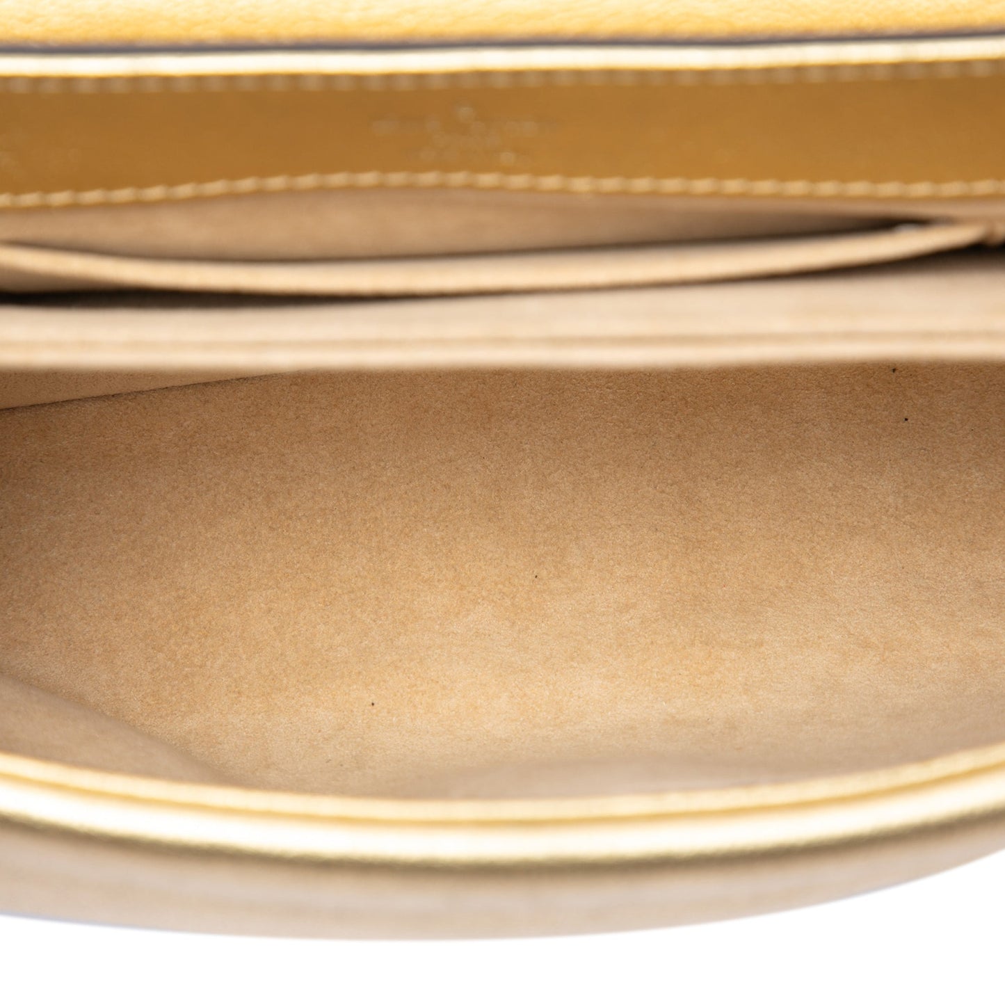 Louis Vuitton Metallic Cuir Plume Ecume Very Chain Bag