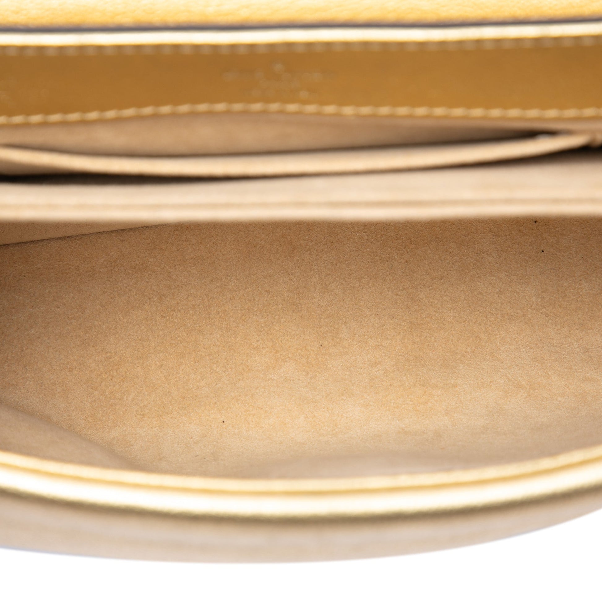 Louis Vuitton Metallic Cuir Plume Ecume Very Chain Bag