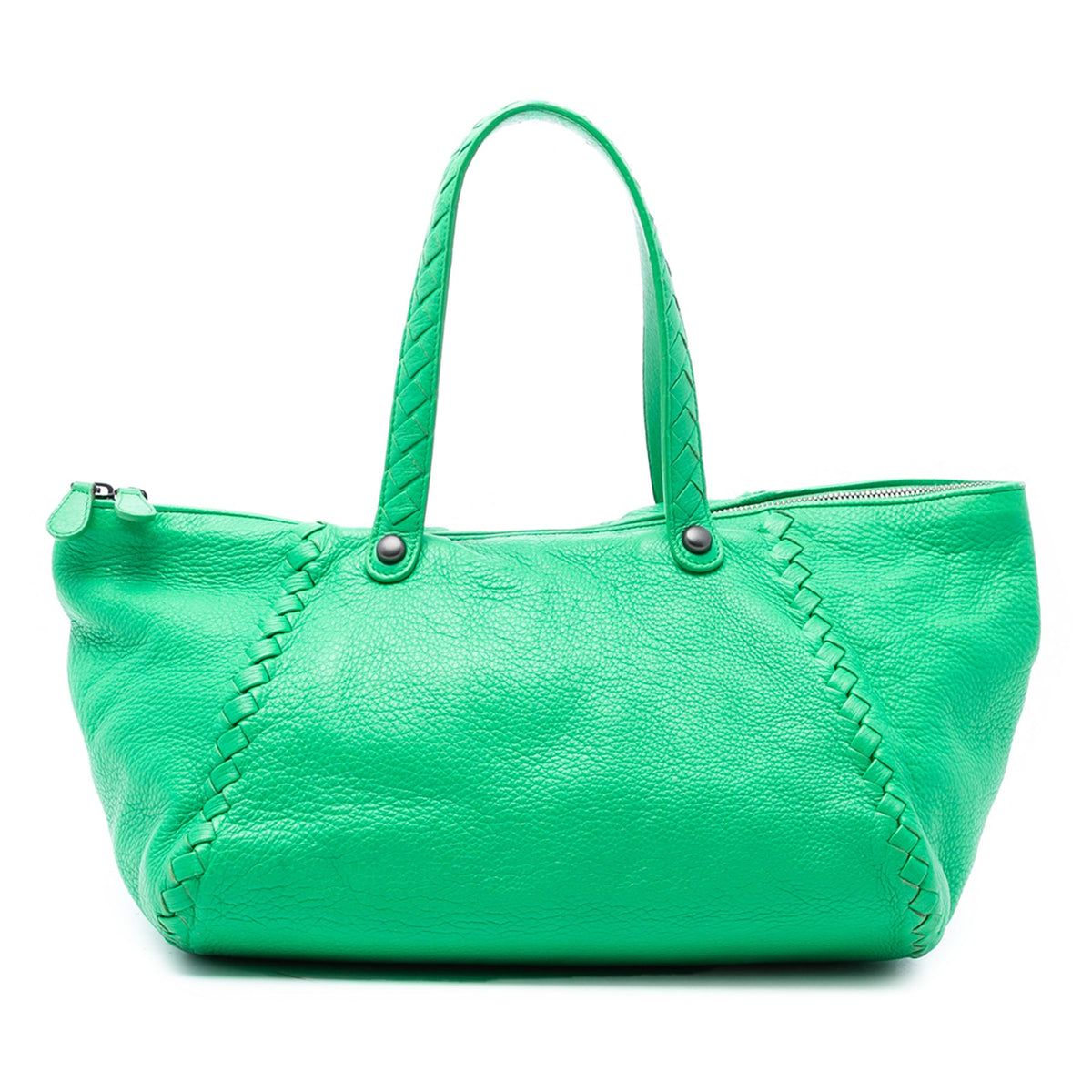 Bottega Veneta Intrecciato Trimmed Cervo Tote