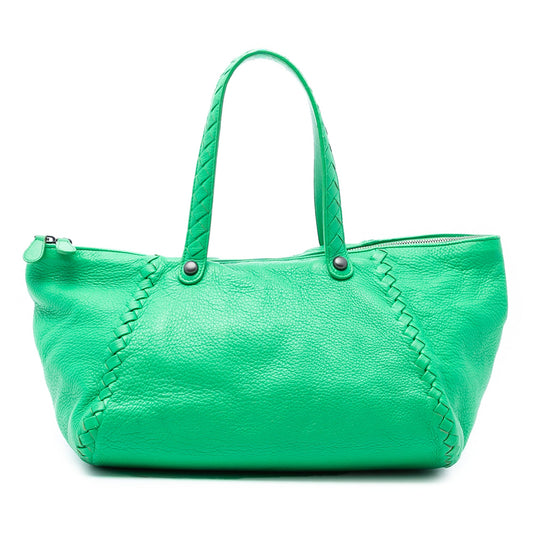 Bottega Veneta Intrecciato Trimmed Cervo Tote