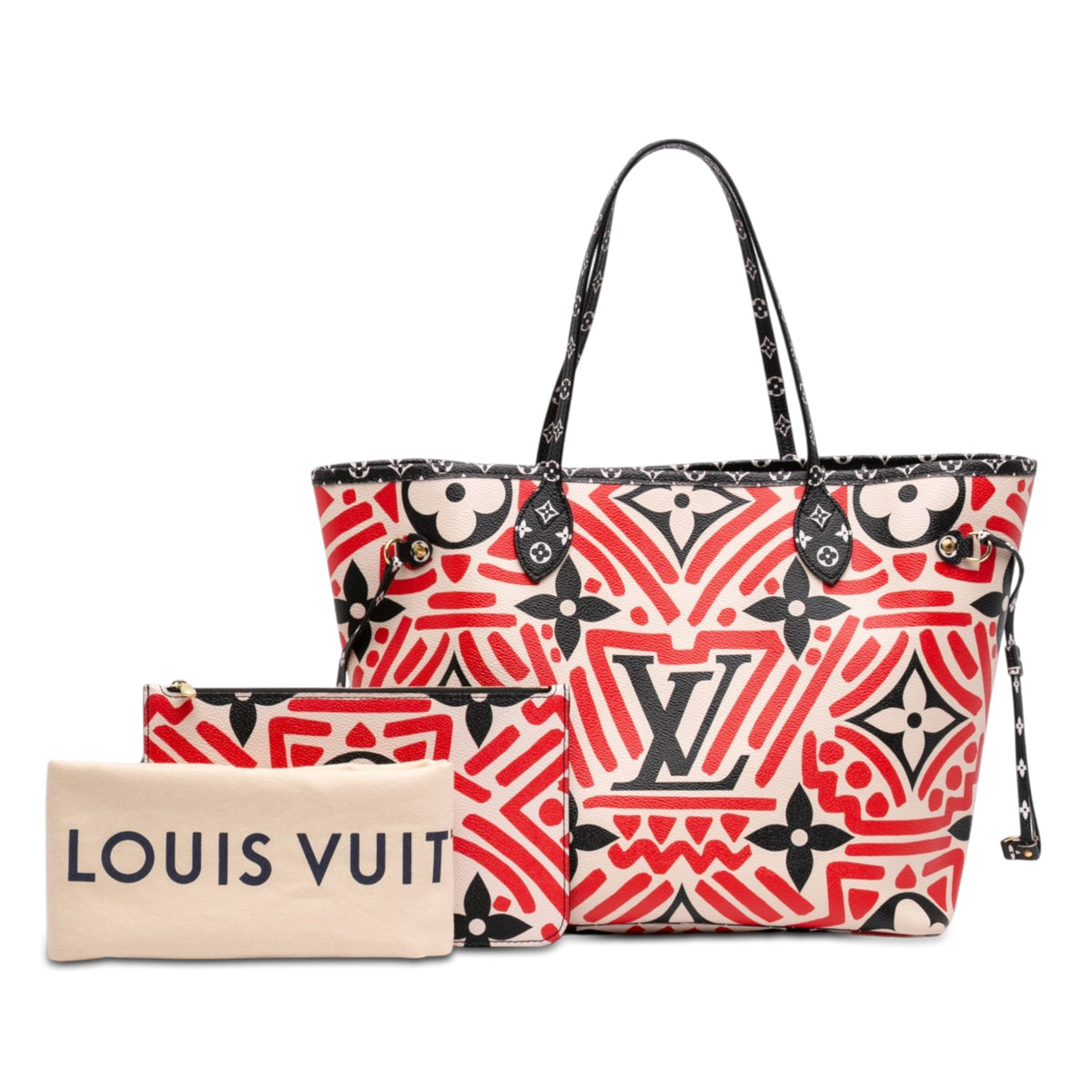 Louis Vuitton Monogram Giant Crafty Neverfull MM