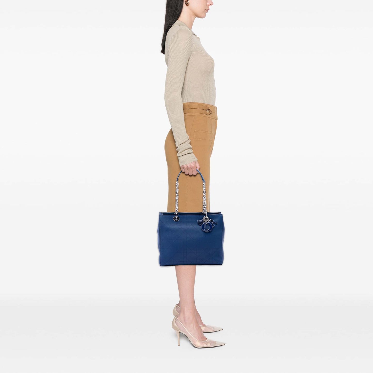 Dior Medium Calfskin Cannage Ultradior Tote