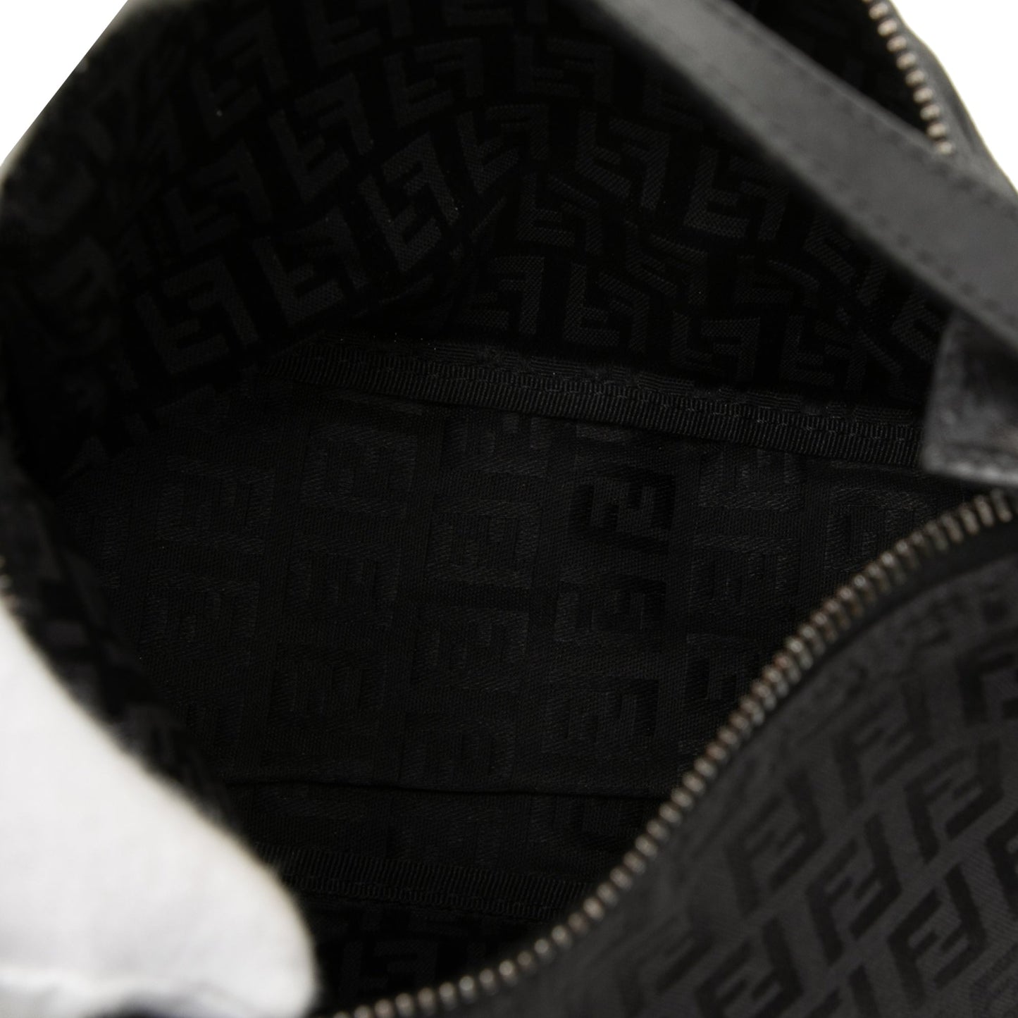 Fendi Zucchino Canvas Handbag