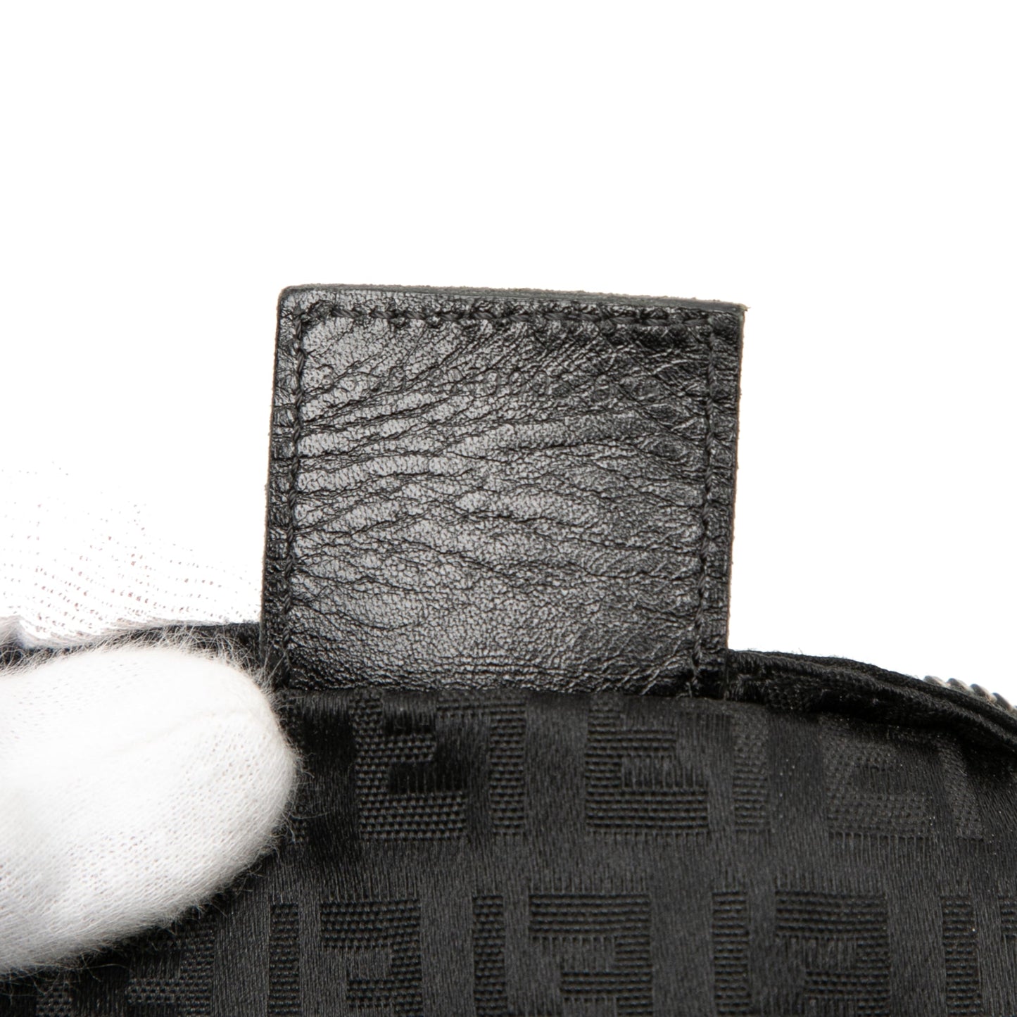 Fendi Zucchino Canvas Handbag
