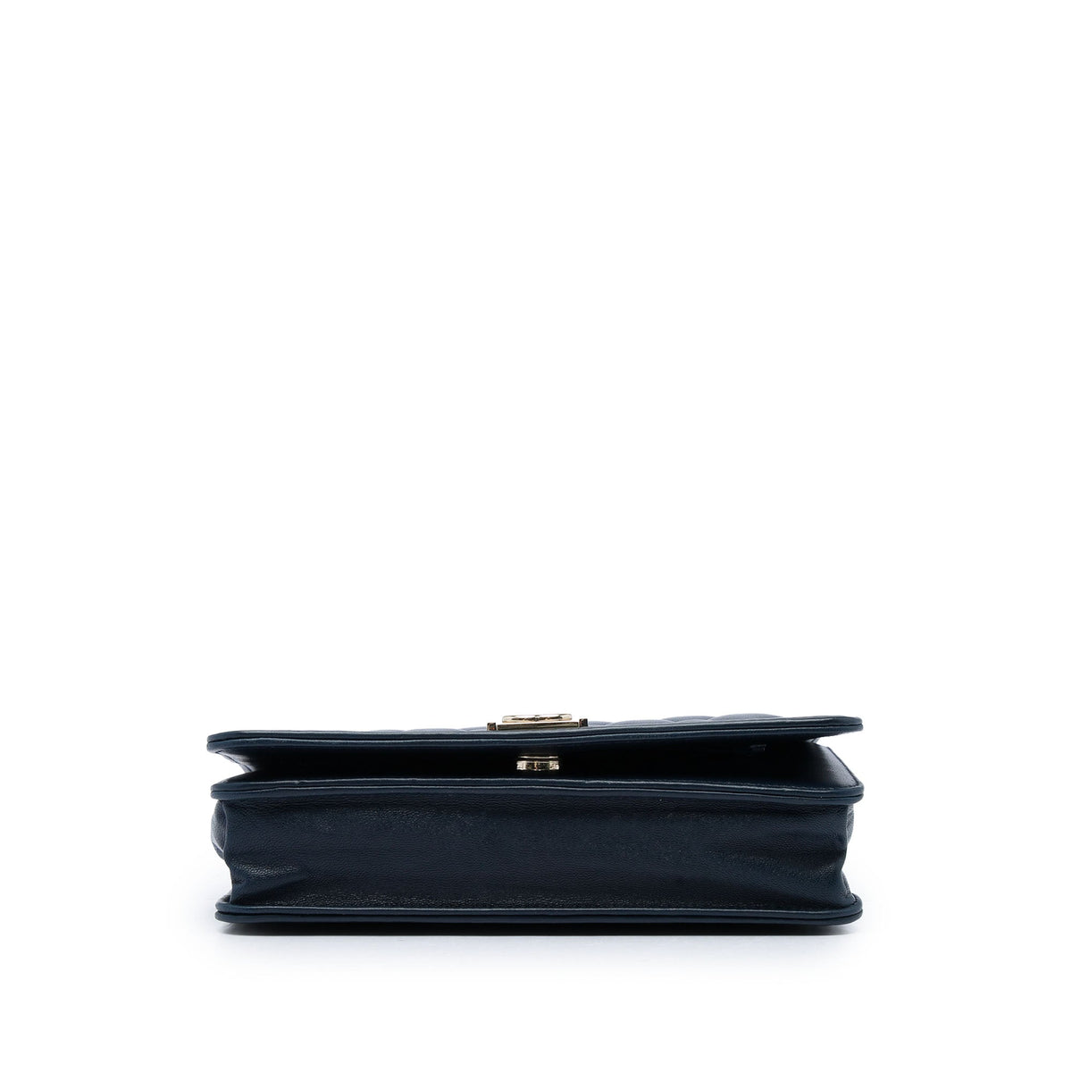 Chanel Small Quilted Lambskin Boy Flap — Blue