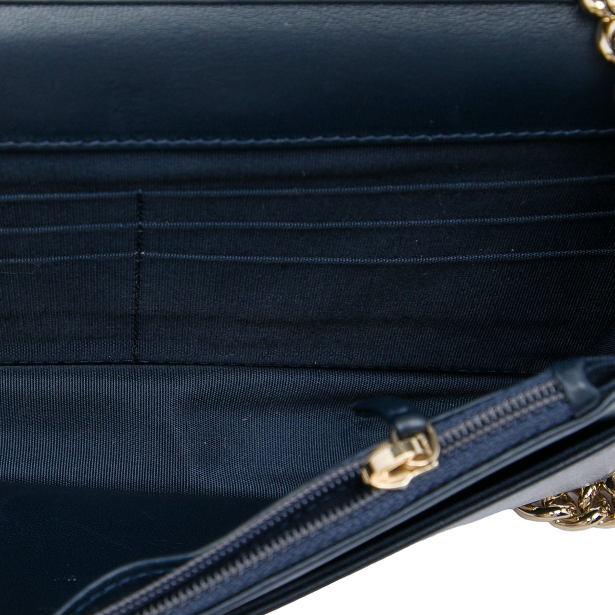 Chanel Small Quilted Lambskin Boy Flap — Blue