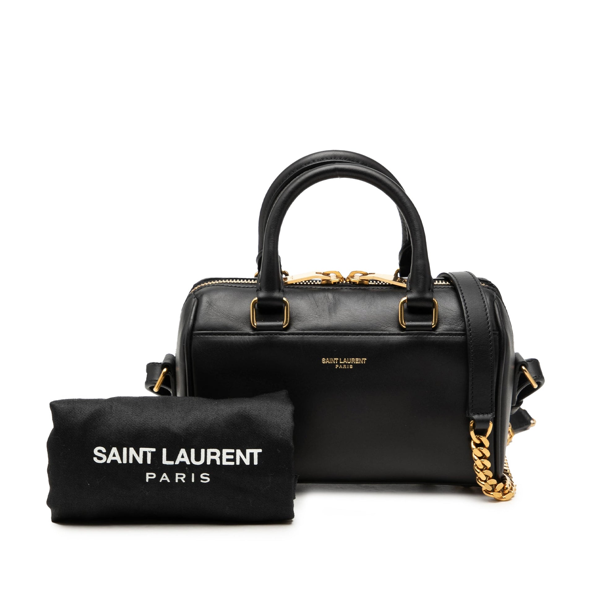 Saint Laurent Toy Leather Classic Duffle Satchel