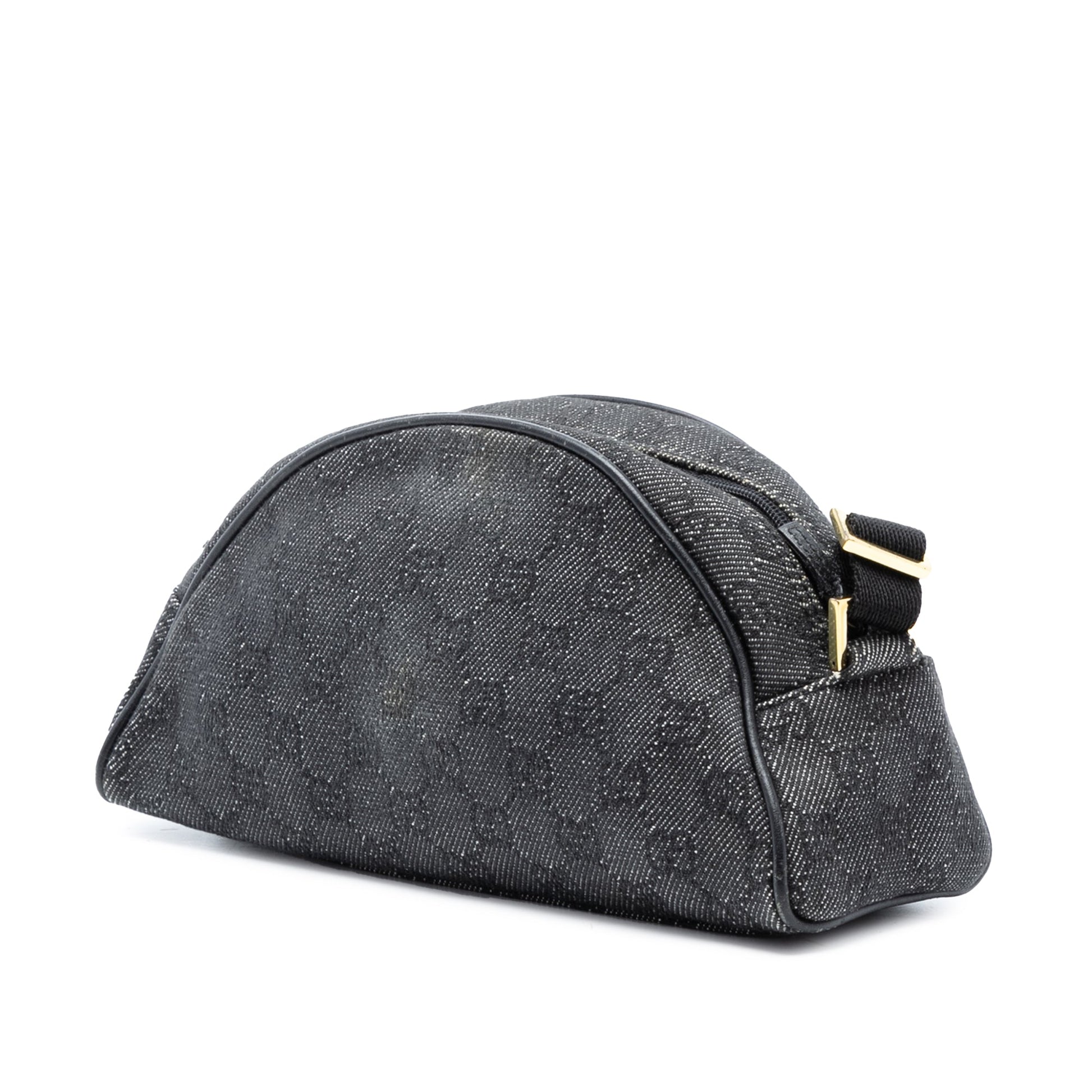 Gucci GG Denim Shoulder Bag