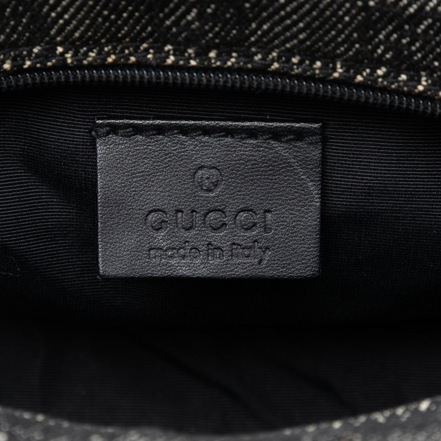 Gucci GG Denim Shoulder Bag