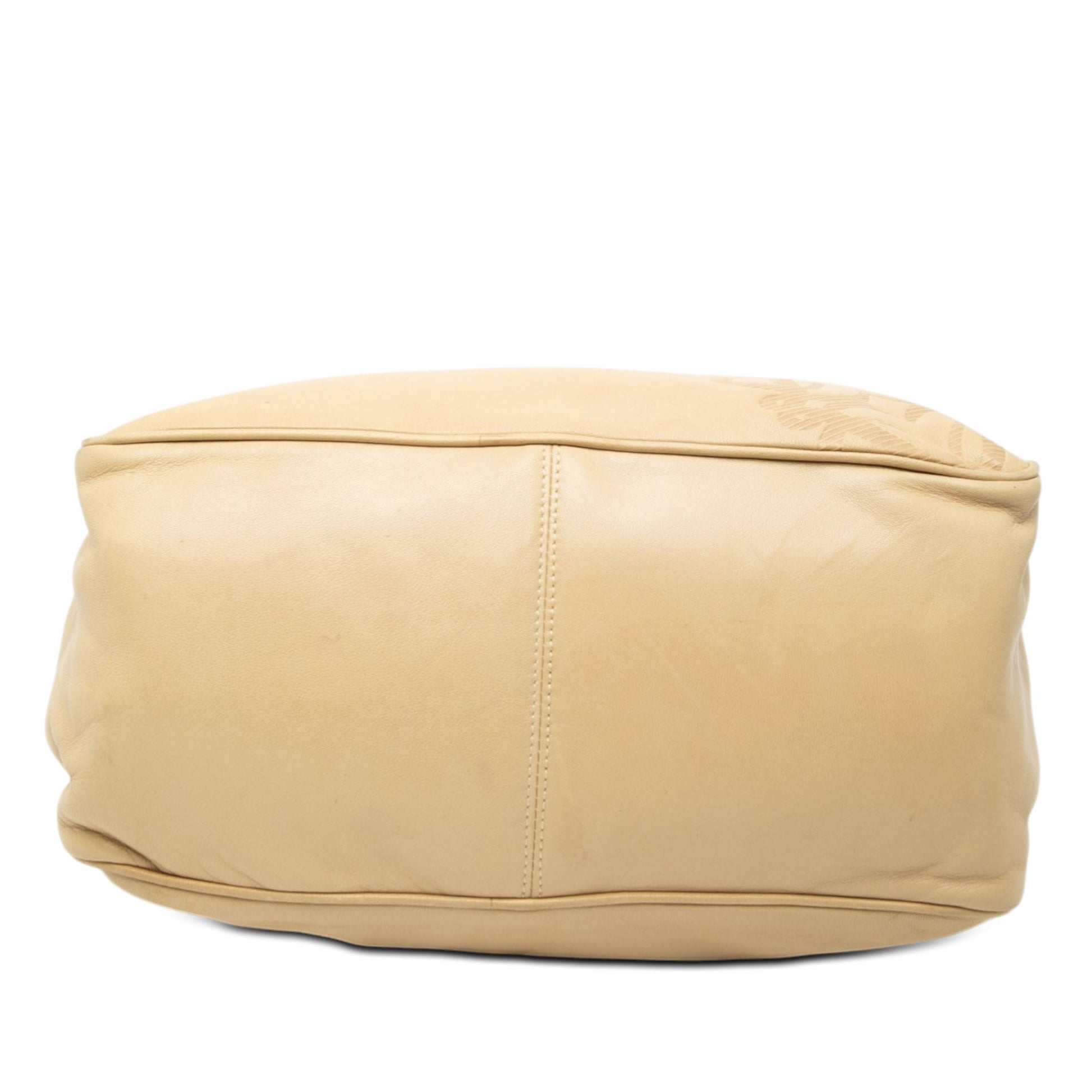 Leather Anagram Shoulder Bag