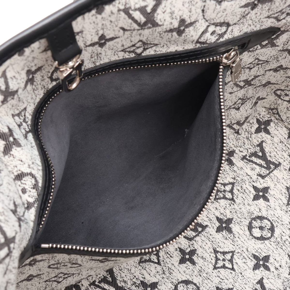 Louis Vuitton Monogram Jacquard Denim Neverfull MM — Gray